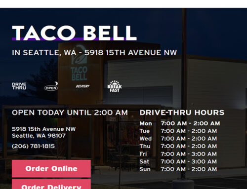 Taco Bell – Seattle Area